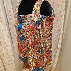 Chico's Multicolor Paisley Blouse